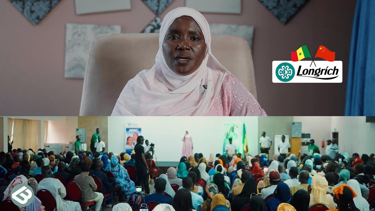 Miniature de la vidéo : LONGRICH - Hommage exceptionnel à Madame Fatou LO – 1ère Star Director de Longrich Sénégal